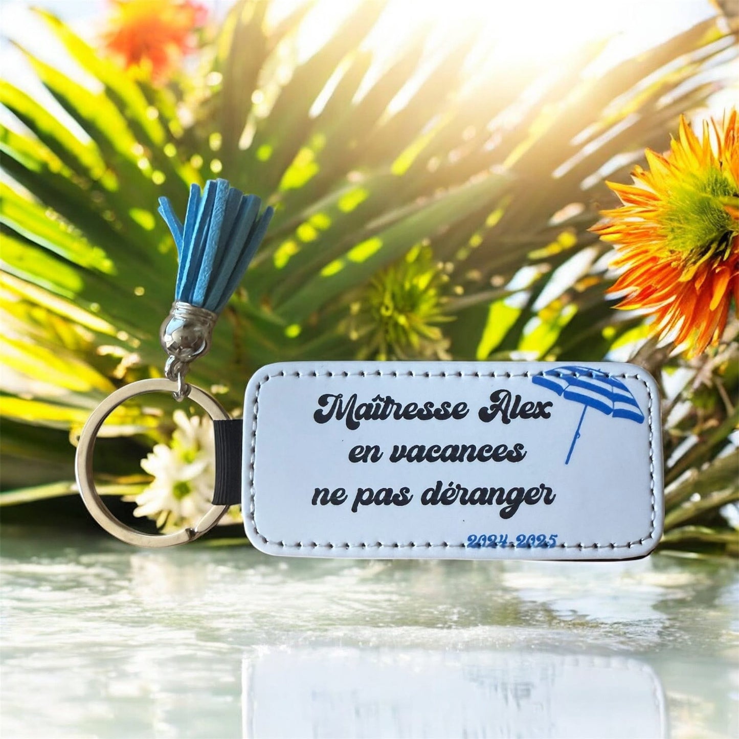 * Porte clé photo ou message